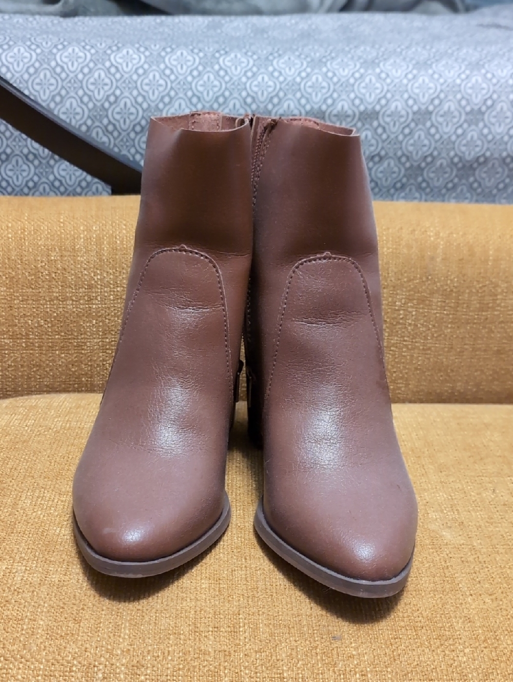 Classic Brown Women's Ankle Boots